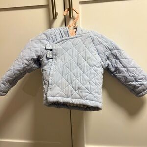 Quilted Blue Kids Jacket